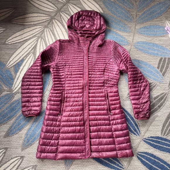 Patagonia Womens Lightweight Fiona Parka Jacket Size XL Dark Currant Style 28295 - Picture 1 of 12